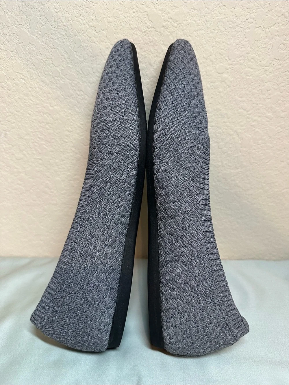 Frank Mully Womens Pointed Toe Flats Knit Dress Shoes JS 6038 Size:7.5 - Picture 3 of 9
